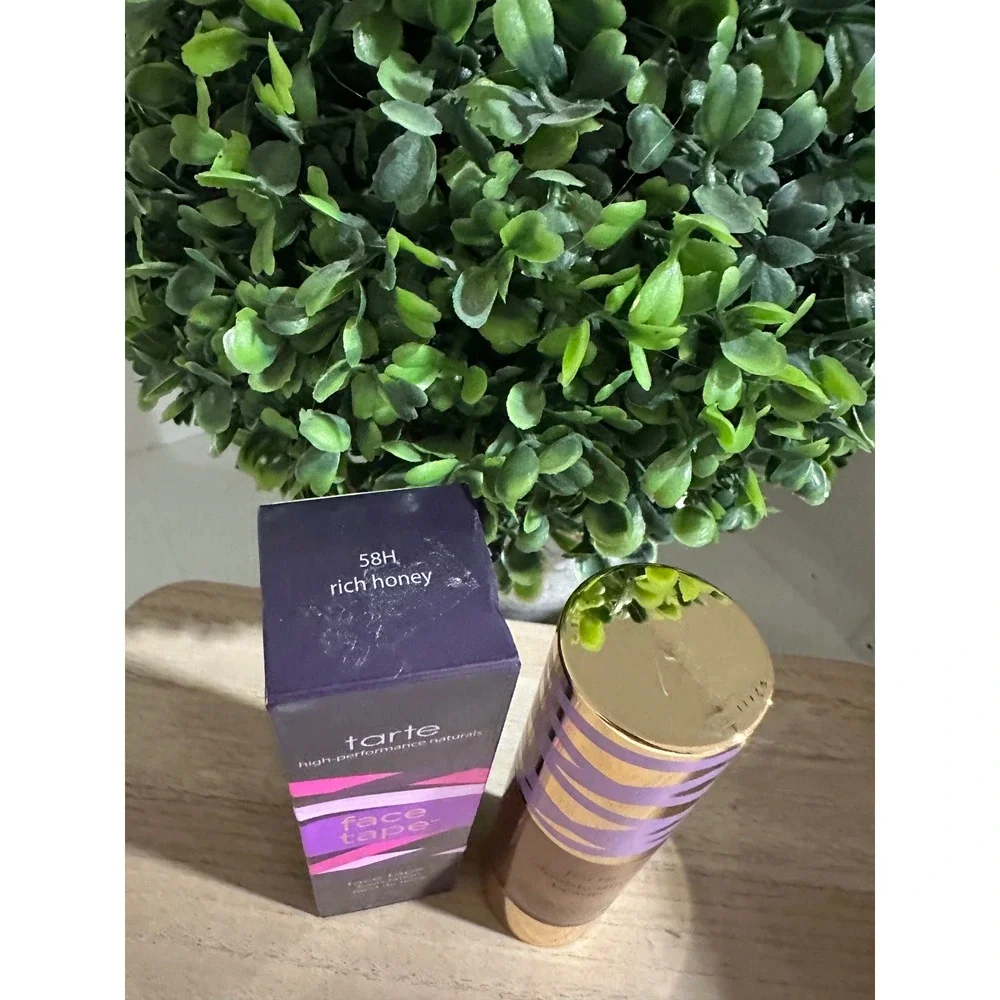 Tarte Face Tape Foundation Double Duty Beauty 58H Rich Honey 1.01‎ fl oz